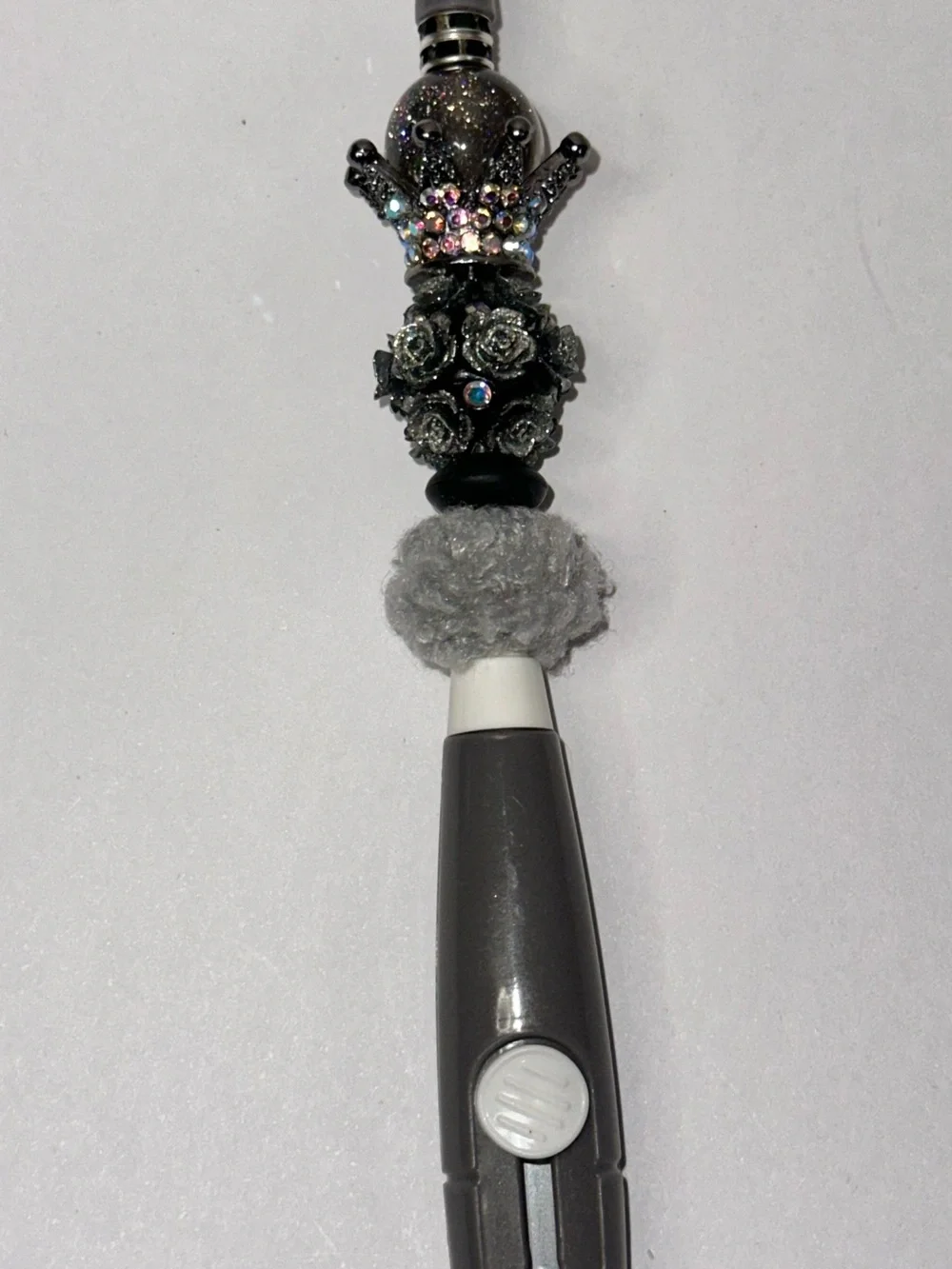 Embellished Black & Silver Decorative Box Cutter